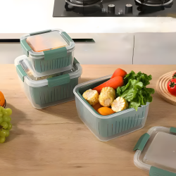 Plastic Colander With Bowl Large